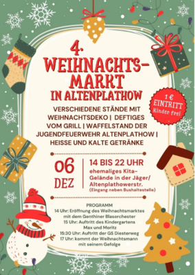Weihnachtsmarkt Altenplathow 251206 ewihnachtsmarkt Altenplathow