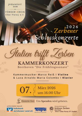 Zerben 7.03. Plakat