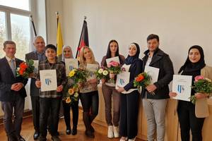 Feierliche Einbürgerung im Landratsamt einbürgerung 2023 02 02