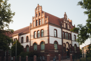 Landratsamt in der Burger Bahnhofstraße