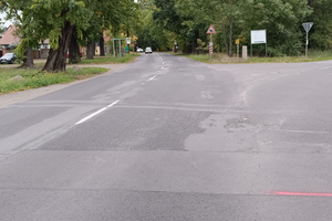 K 1208 Kreuzungsbereich Forststraße