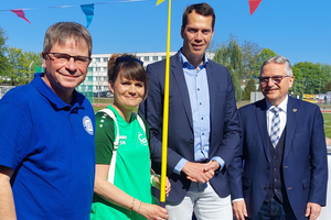 bergabe der sportf rderung