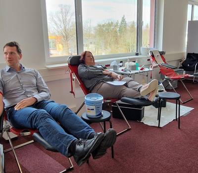 Gemeindam Blutspenden im Landratsat