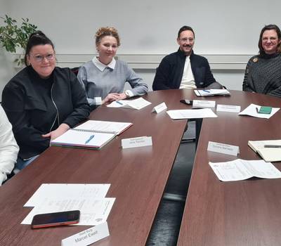 (v.l.) Marcel Ewelt (Stadt Burg), Jana Teichler (Stadt Gommern), Nancy Friedrich (Stadt Möckern), Benjamin Velten (Stadt Genthin), Julia Heinemann (Gemeinde Elbe-Parey) und Sylvana Barneetz (Gemeinde Möser)