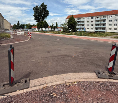 Erster großer Bauabschnitt Burger Holzstraße abgeschlossen