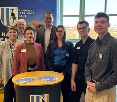 Kreisverwaltung präsentiert sich auf Berufsbildungsmesse