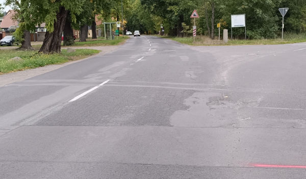 K 1208 Kreuzungsbereich Forststraße K 1208 Kreuzungsbereich Forststraße