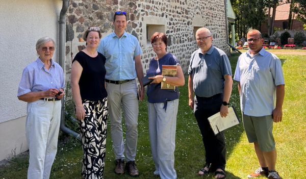 Auftaktveranstaltung Kirche Hohenseeden Straße der Romanik normaler post